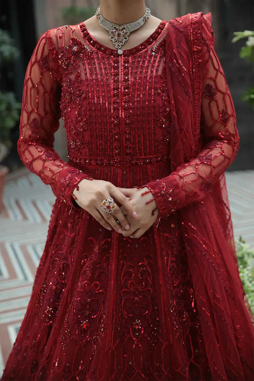 Avyana | Surmaya Wedding Formals 23 | Yaqoot - by - Libasekhas UK - Registered Vendor of : Avyana - 100% Original Designer Dresss