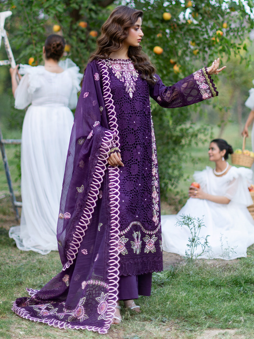 Mahnur | Sophie Luxury Lawn 25 | Ayra - by - Libasekhas UK - Registered Vendor of : Mahnur - 100% Original Designer Dresss