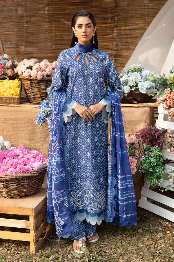 Afrozeh | Ayzel Summer Dream | LAZULI - by - Libasekhas UK - Registered Vendor of : Afrozeh - 100% Original Designer Dresss