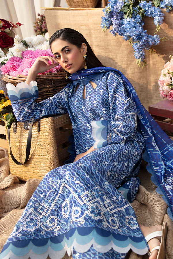 Afrozeh | Ayzel Summer Dream | LAZULI - by - Libasekhas UK - Registered Vendor of : Afrozeh - 100% Original Designer Dresss