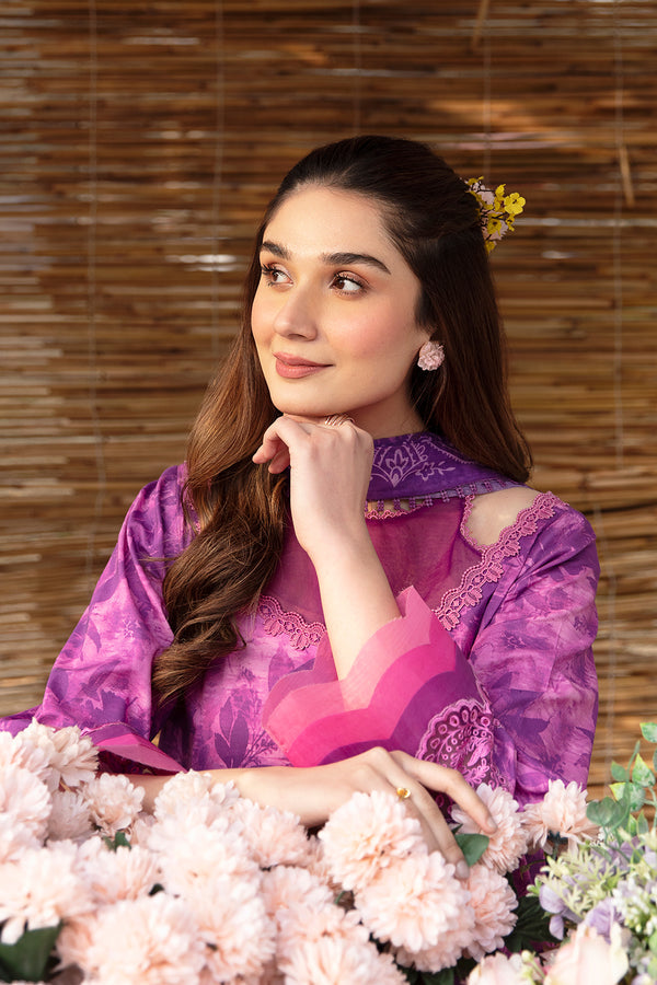 Afrozeh | Ayzel Summer Dream | FUCHSIA - by - Libasekhas UK - Registered Vendor of : Afrozeh - 100% Original Designer Dresss