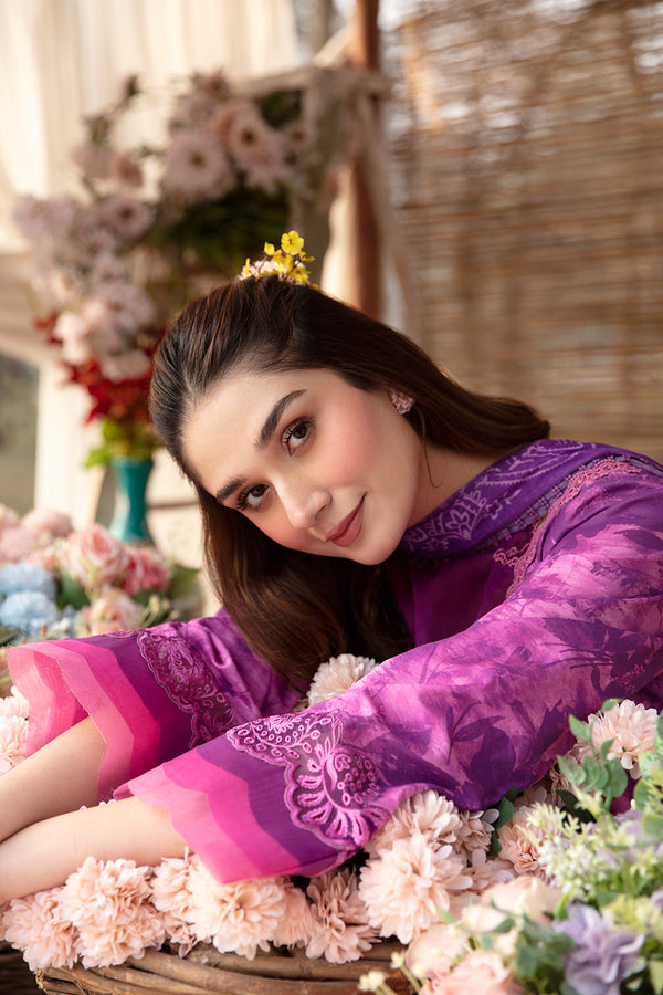 Afrozeh | Ayzel Summer Dream | FUCHSIA - by - Libasekhas UK - Registered Vendor of : Afrozeh - 100% Original Designer Dresss