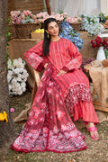 Afrozeh | Ayzel Summer Dream | CARDINAL - by - Libasekhas UK - Registered Vendor of : Afrozeh - 100% Original Designer Dresss