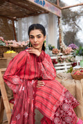 Afrozeh | Ayzel Summer Dream | CARDINAL - by - Libasekhas UK - Registered Vendor of : Afrozeh - 100% Original Designer Dresss