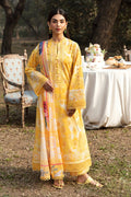 Afrozeh | Ayzel Summer Dream | DAFFODIL - by - Libasekhas UK - Registered Vendor of : Afrozeh - 100% Original Designer Dresss