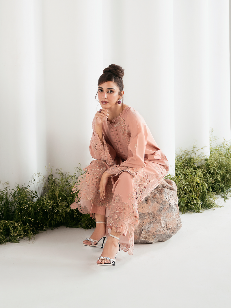 Ain | Luxe Edit | Azure - by Libasekhas UK - Registered Vendor of : Ain - 100% Original Designer Dress