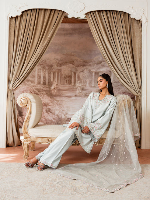 Epoque | Elysia Luxury Pret | Azure - by Libasekhas UK - Registered Vendor of : Epoque - 100% Original Designer Dress