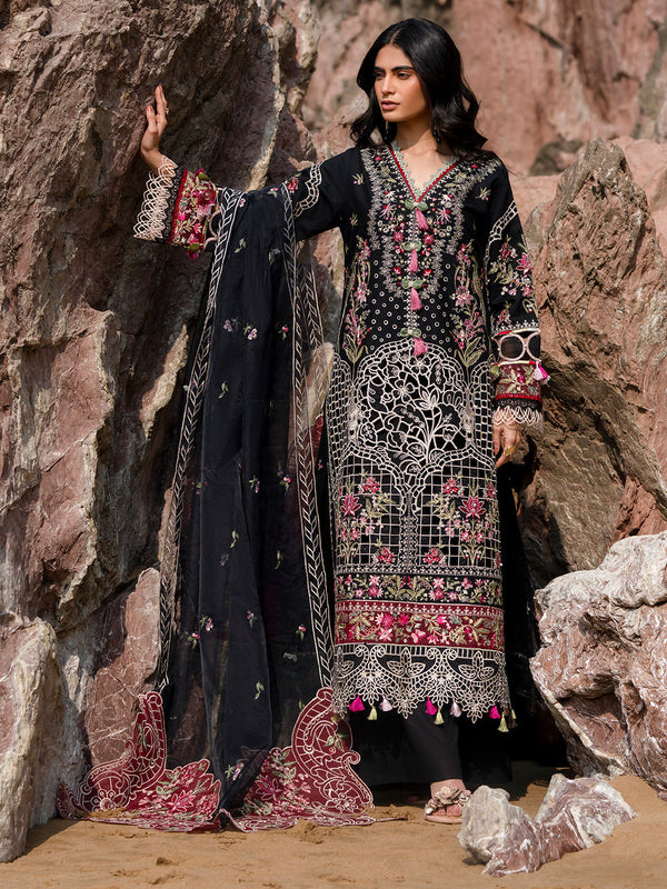 Mahnur | Sirena Luxury Lawn 25 | Azure - by - Libasekhas UK - Registered Vendor of : Mahnur - 100% Original Designer Dresss