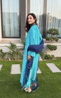 Asifa and Nabeel | Silk Edit 26 | Azure Radiance - by Libasekhas UK - Registered Vendor of : Asifa and Nabeel - 100% Original Designer Dress