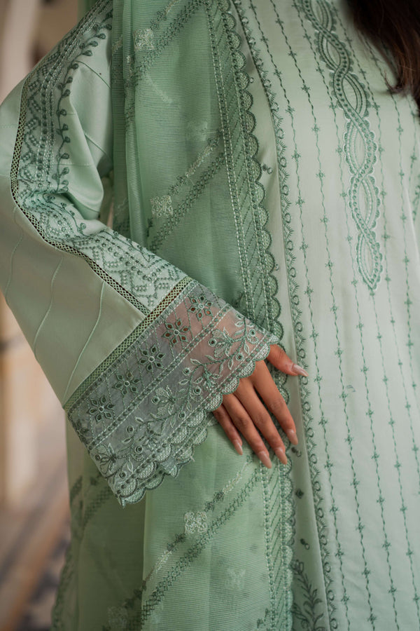 Azzal | Lawn 25 | LIME - by Libasekhas UK - Registered Vendor of : Azzal - 100% Original Designer Dress