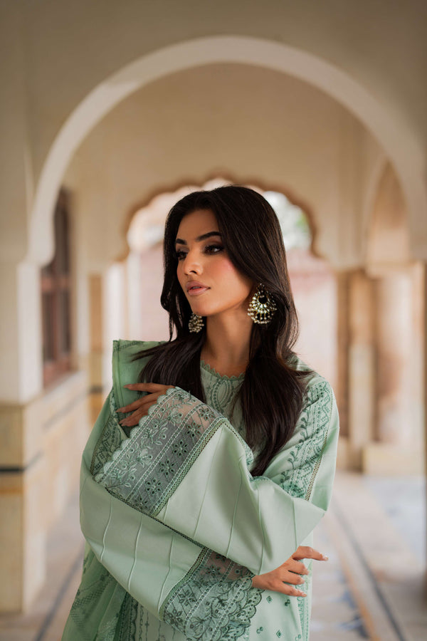 Azzal | Lawn 25 | LIME - by Libasekhas UK - Registered Vendor of : Azzal - 100% Original Designer Dress