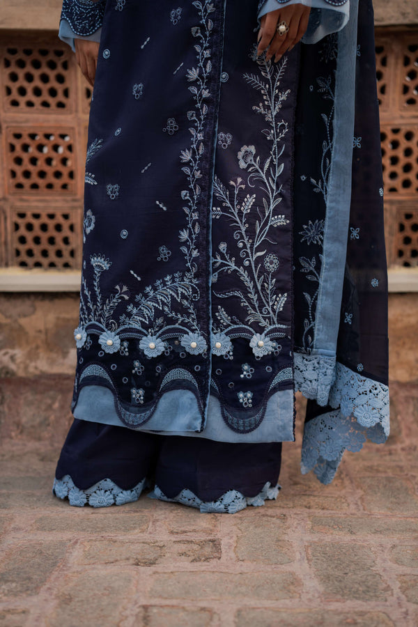 Azzal | Lawn 25 | MOONLIGHT - by Libasekhas UK - Registered Vendor of : Azzal - 100% Original Designer Dress