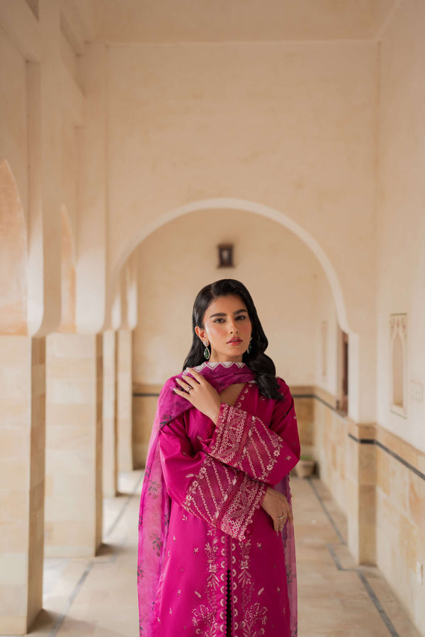 Azzal | Lawn 25 | ORCHID - by Libasekhas UK - Registered Vendor of : Azzal - 100% Original Designer Dress