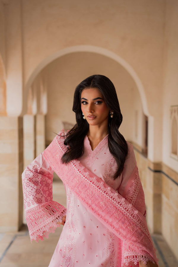Azzal | Lawn 25 | CORAL - by Libasekhas UK - Registered Vendor of : Azzal - 100% Original Designer Dress