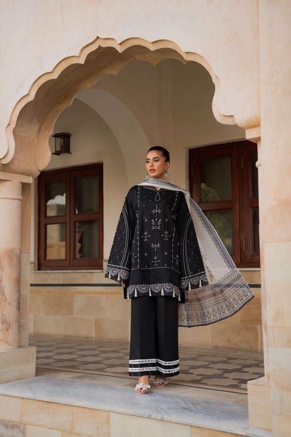 Azzal | Lawn 25 | SABLE - by Libasekhas UK - Registered Vendor of : Azzal - 100% Original Designer Dress