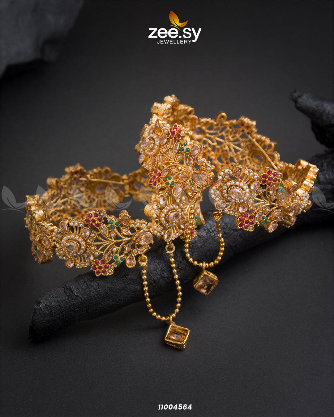Bangles-0340 - by - Libasekhas UK - Registered Vendor of : Zeesy - 100% Original Designer Dresss