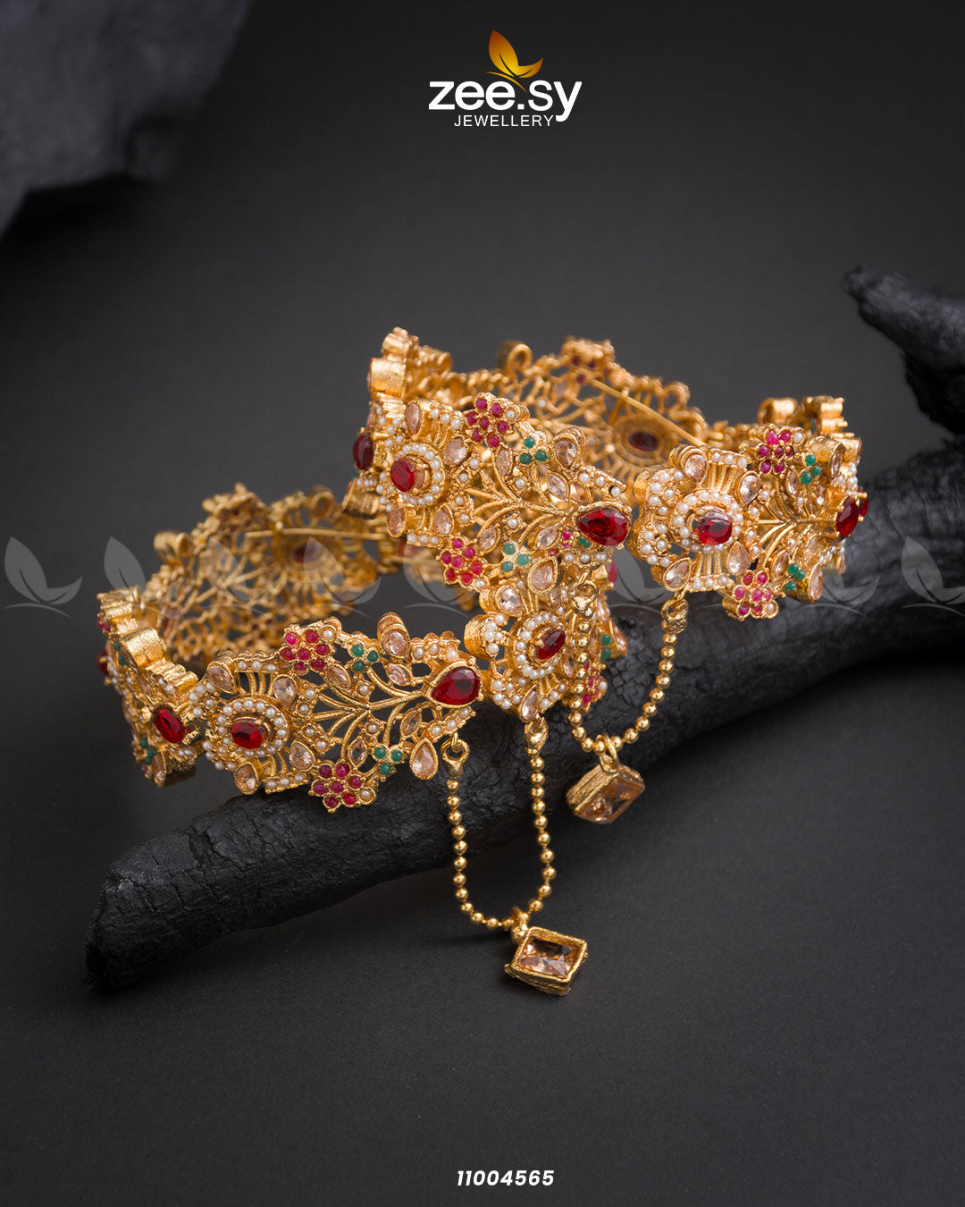 Bangles-0340 - by - Libasekhas UK - Registered Vendor of : Zeesy - 100% Original Designer Dresss