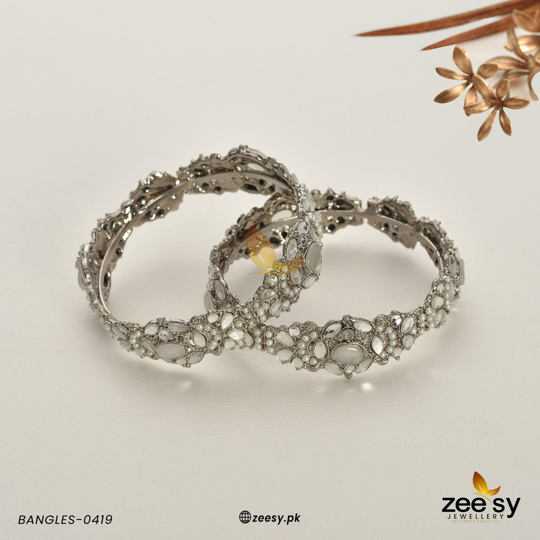 Bangles-0419 - by - Libasekhas UK - Registered Vendor of : Zeesy - 100% Original Designer Dresss