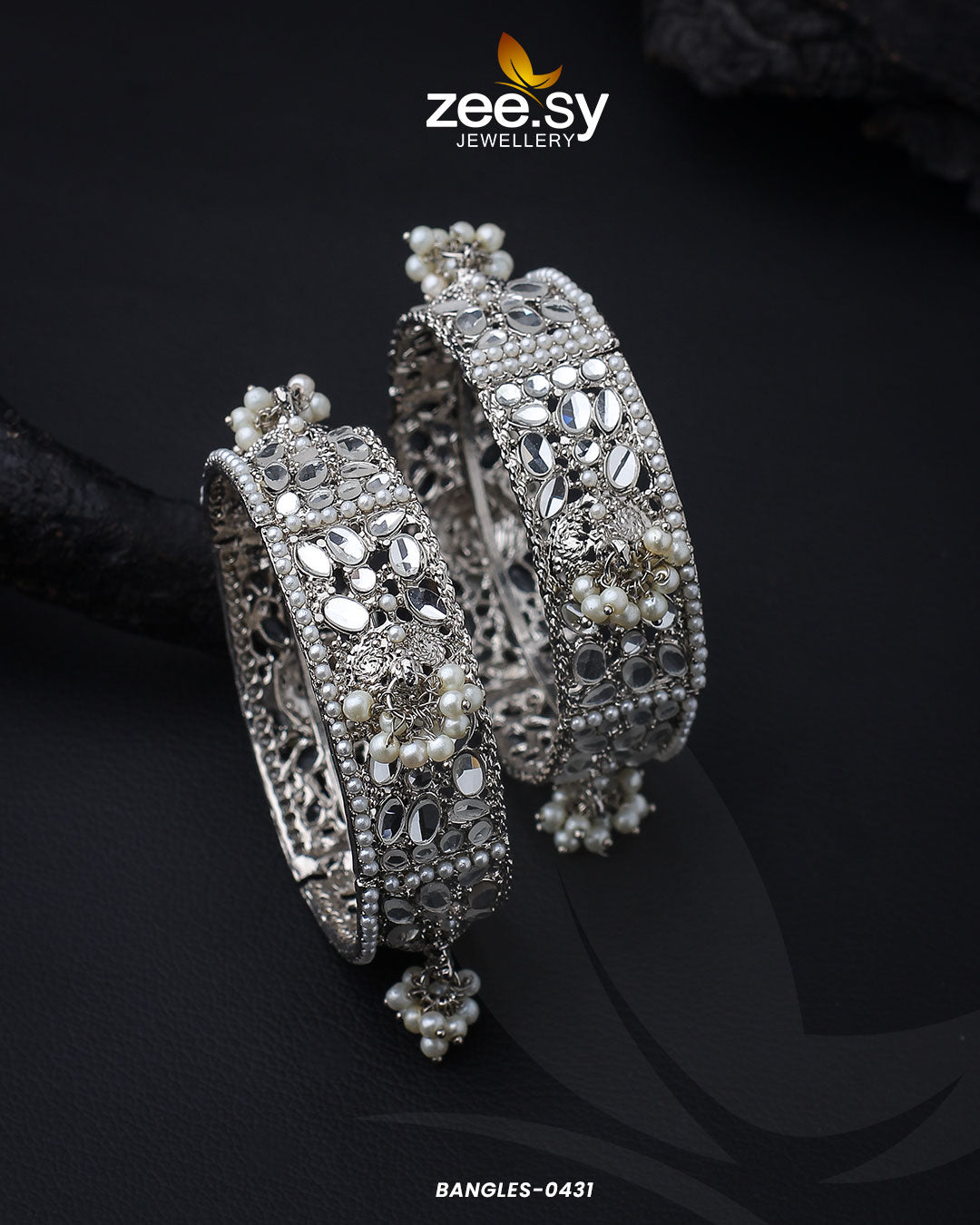 Bangles-0431 - by - Libasekhas UK - Registered Vendor of : Zeesy - 100% Original Designer Dresss