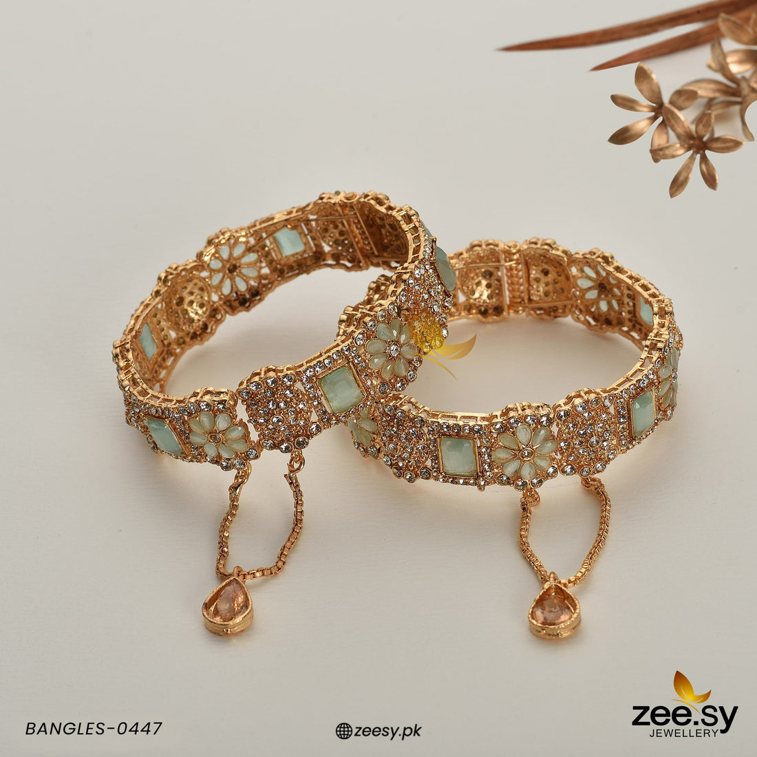 Bangles-0447 - by - Libasekhas UK - Registered Vendor of : Zeesy - 100% Original Designer Dresss