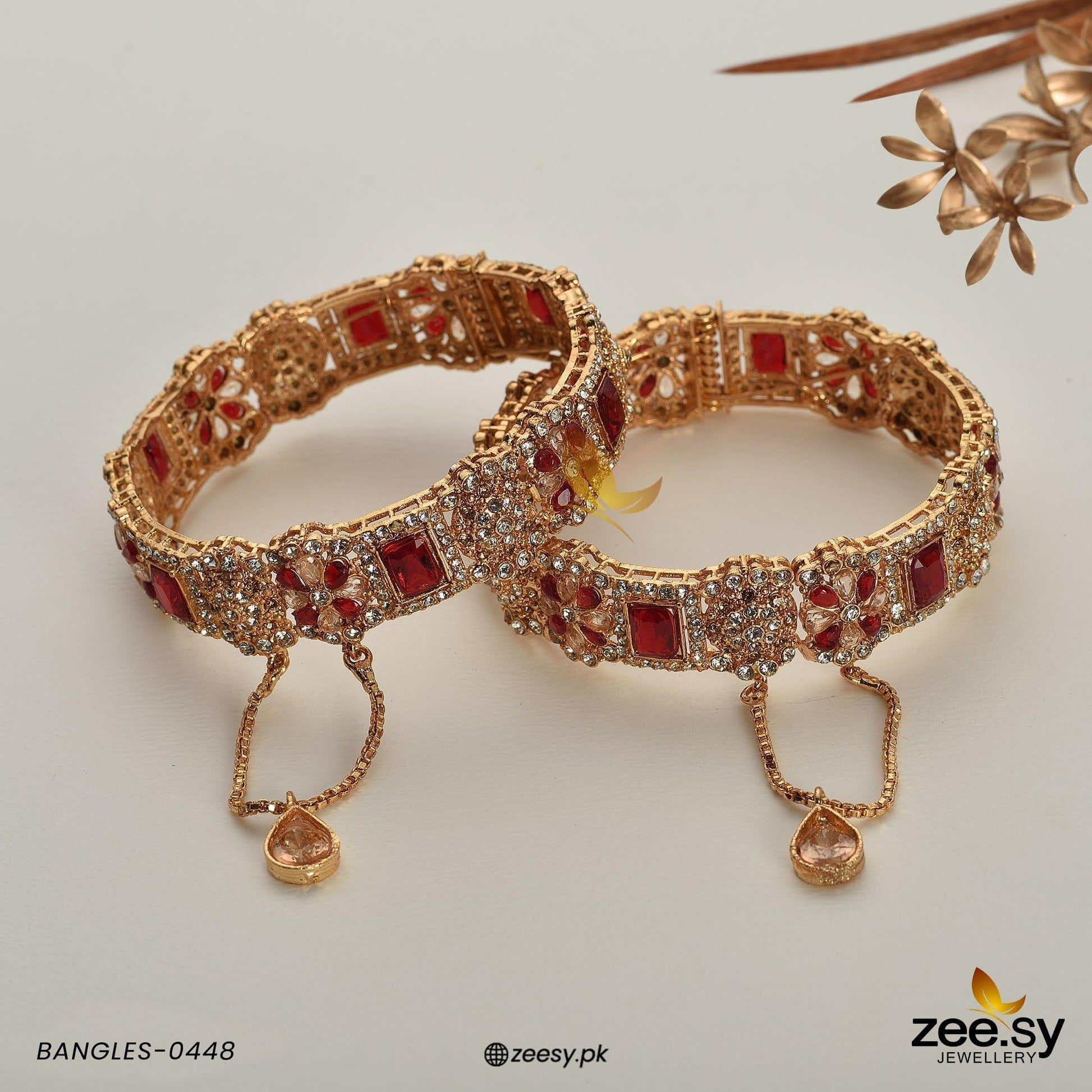 Bangles-0448 - by - Libasekhas UK - Registered Vendor of : Zeesy - 100% Original Designer Dresss