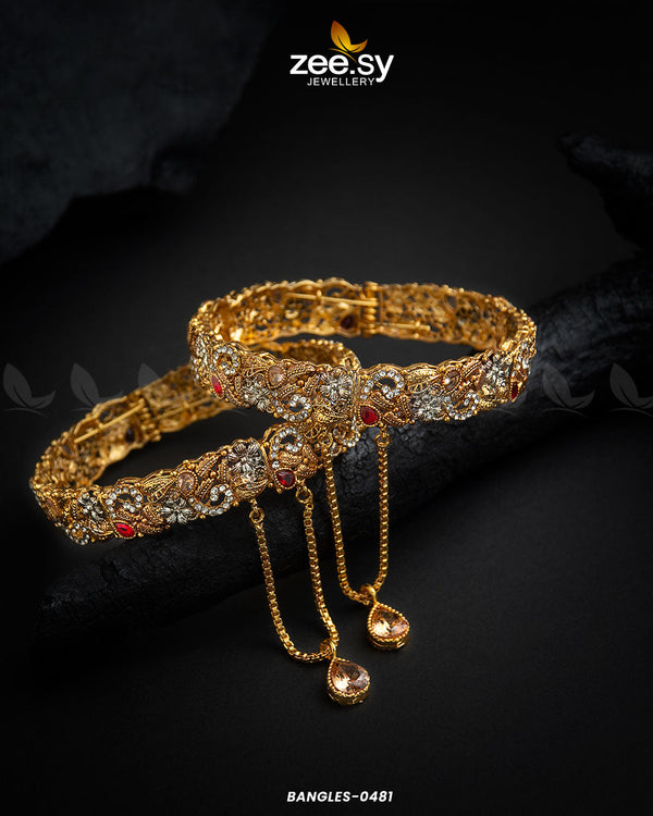 Bangles-0481 - by - Libasekhas UK - Registered Vendor of : Zeesy - 100% Original Designer Dresss