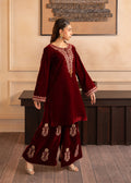 Fozia Khalid | The Velvet Rise 25 | CRIMSON GRACE - by Libasekhas UK - Registered Vendor of : Fozia Khalid - 100% Original Designer Dress