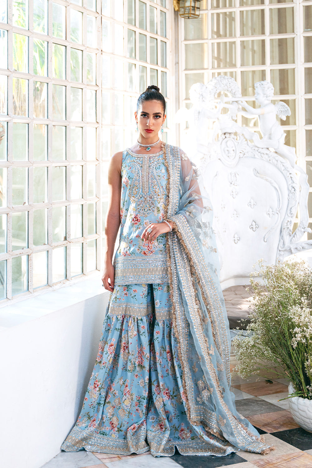 Saira Rizwan | Naqsh Festive | SRN24-05 Edwina - by - Libasekhas UK - Registered Vendor of : Saira Rizwan - 100% Original Designer Dresss