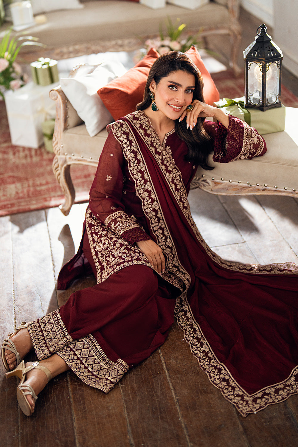 Azure | Luxe Formals | Berry Dusk - by Libasekhas UK - Registered Vendor of : Azure - 100% Original Designer Dress