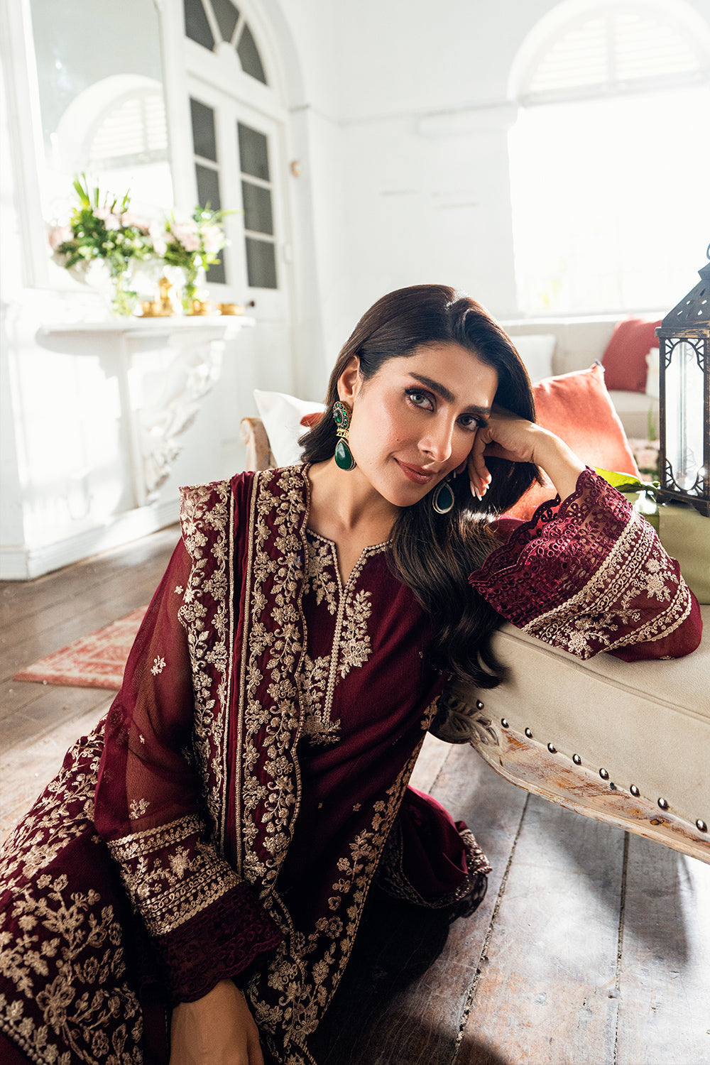 Azure | Luxe Formals | Berry Dusk - by Libasekhas UK - Registered Vendor of : Azure - 100% Original Designer Dress