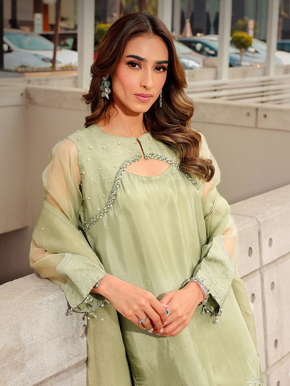 Ain | Raya Luxury Formals | AN-170 BERYL - by Libasekhas UK - Registered Vendor of : Ain - 100% Original Designer Dress