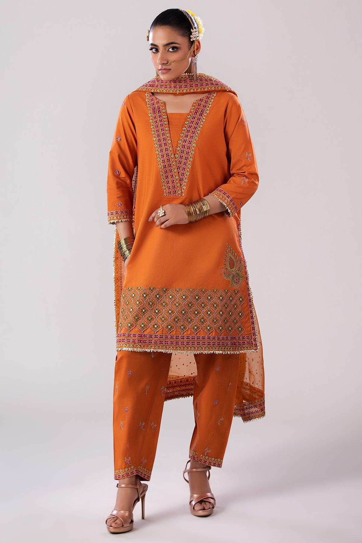 Charizma | Festive Pret | CNP-4-046 - by - Libasekhas UK - Registered Vendor of : Charizma - 100% Original Designer Dresss