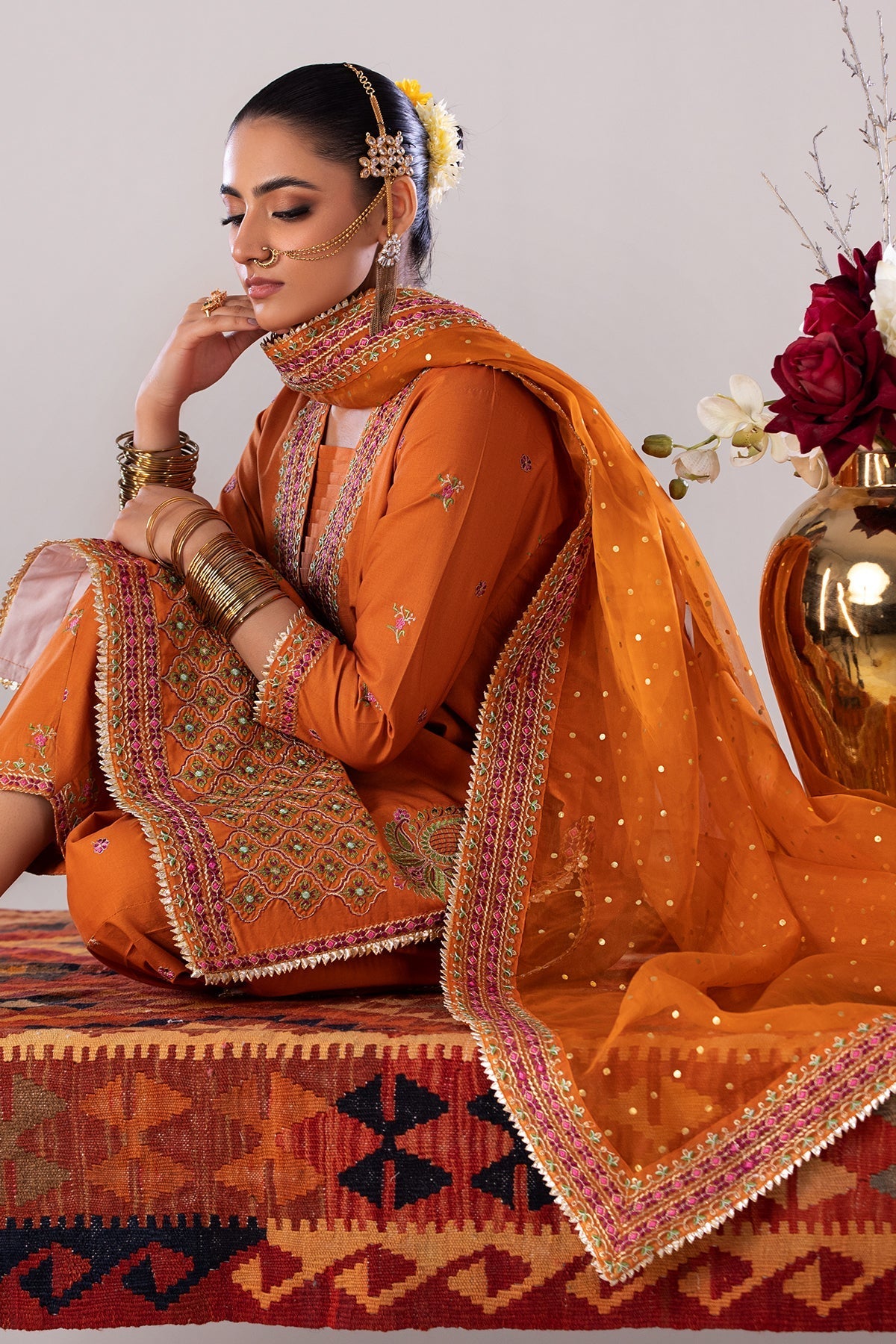 Charizma | Festive Pret | CNP-4-046 - by - Libasekhas UK - Registered Vendor of : Charizma - 100% Original Designer Dresss