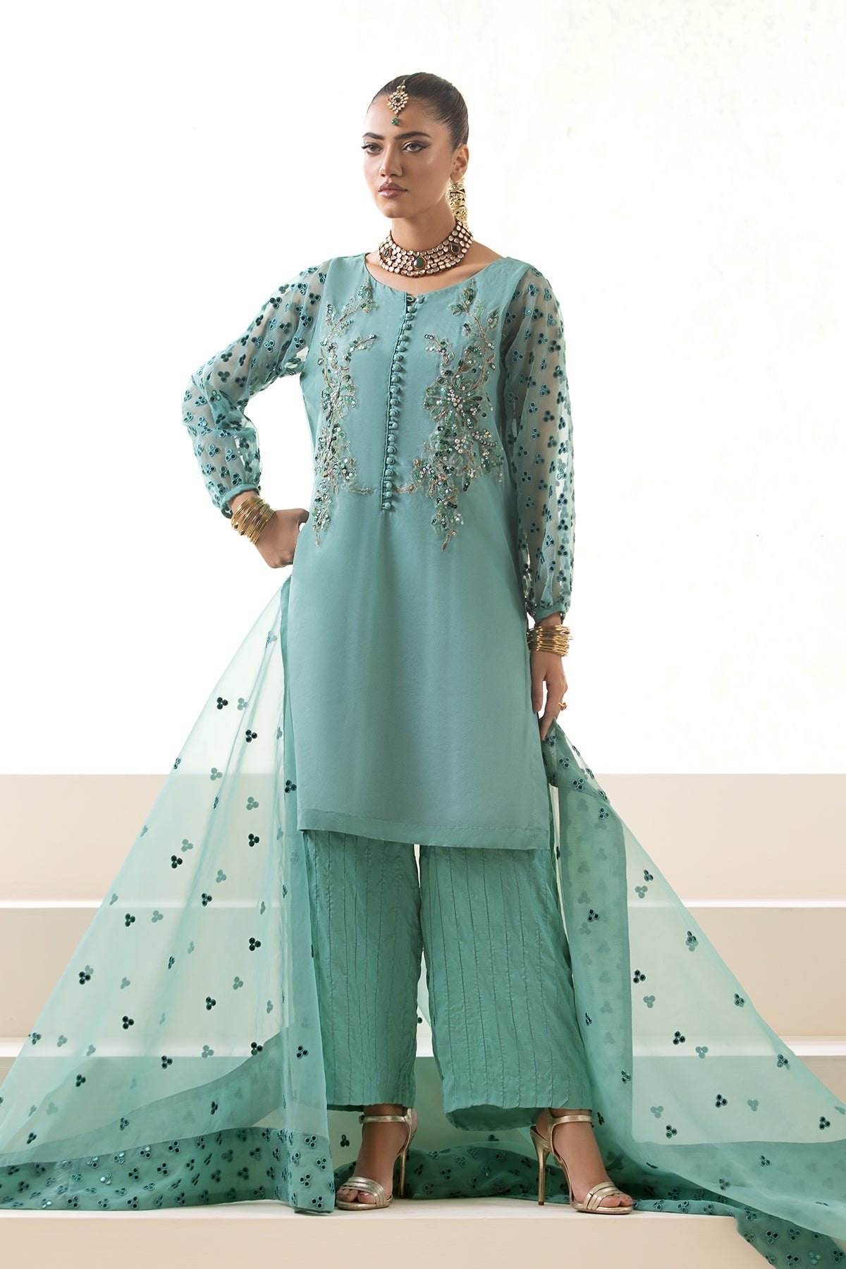 Charizma | Festive Pret | CMA-4-252 - by - Libasekhas UK - Registered Vendor of : Charizma - 100% Original Designer Dresss