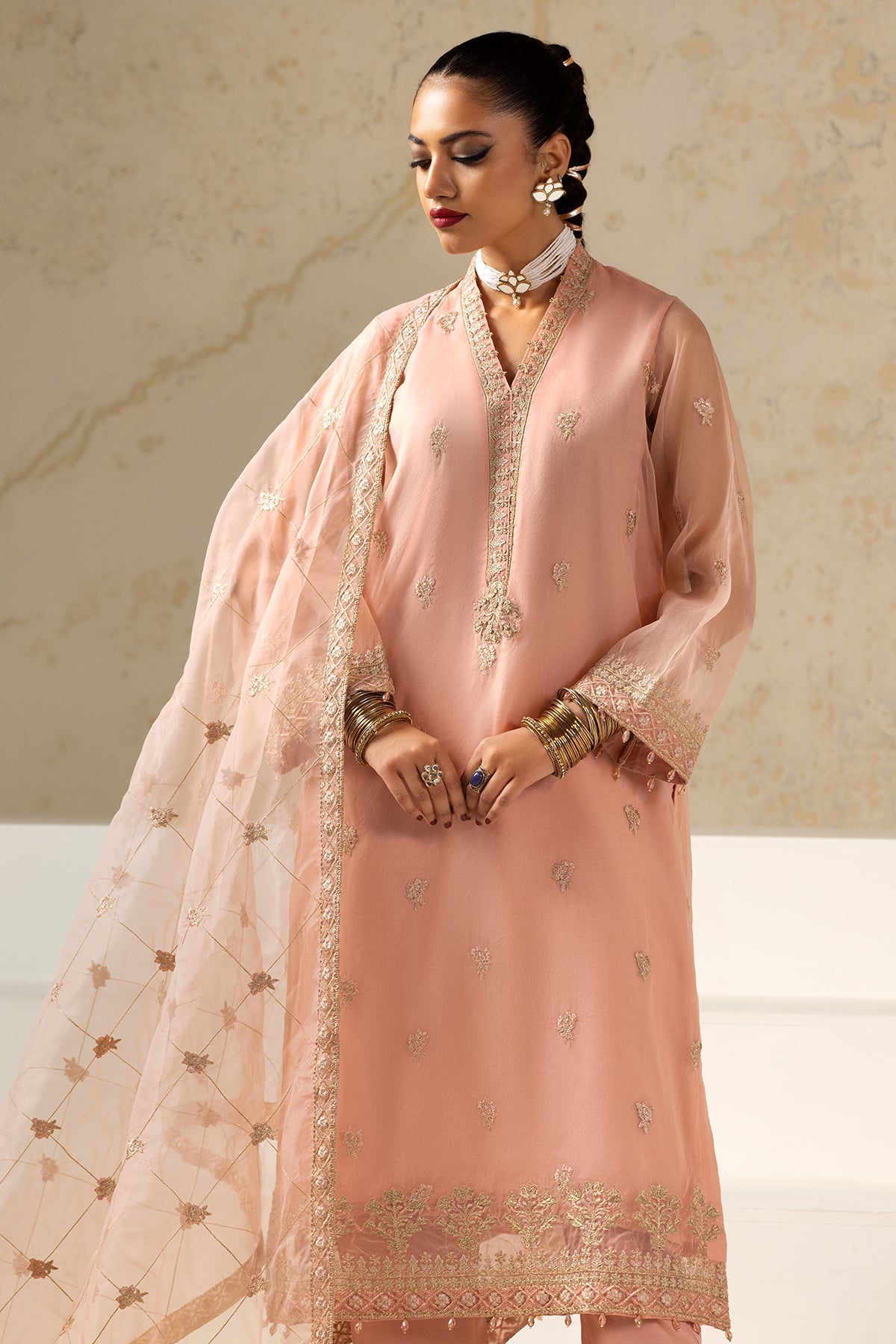 Charizma | Festive Pret | CMA-4-020 - by - Libasekhas UK - Registered Vendor of : Charizma - 100% Original Designer Dresss