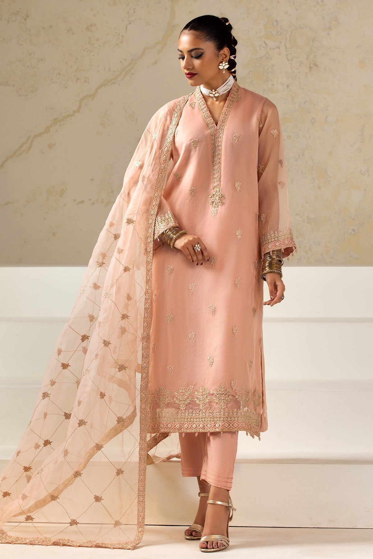 Charizma | Festive Pret | CMA-4-020 - by - Libasekhas UK - Registered Vendor of : Charizma - 100% Original Designer Dresss
