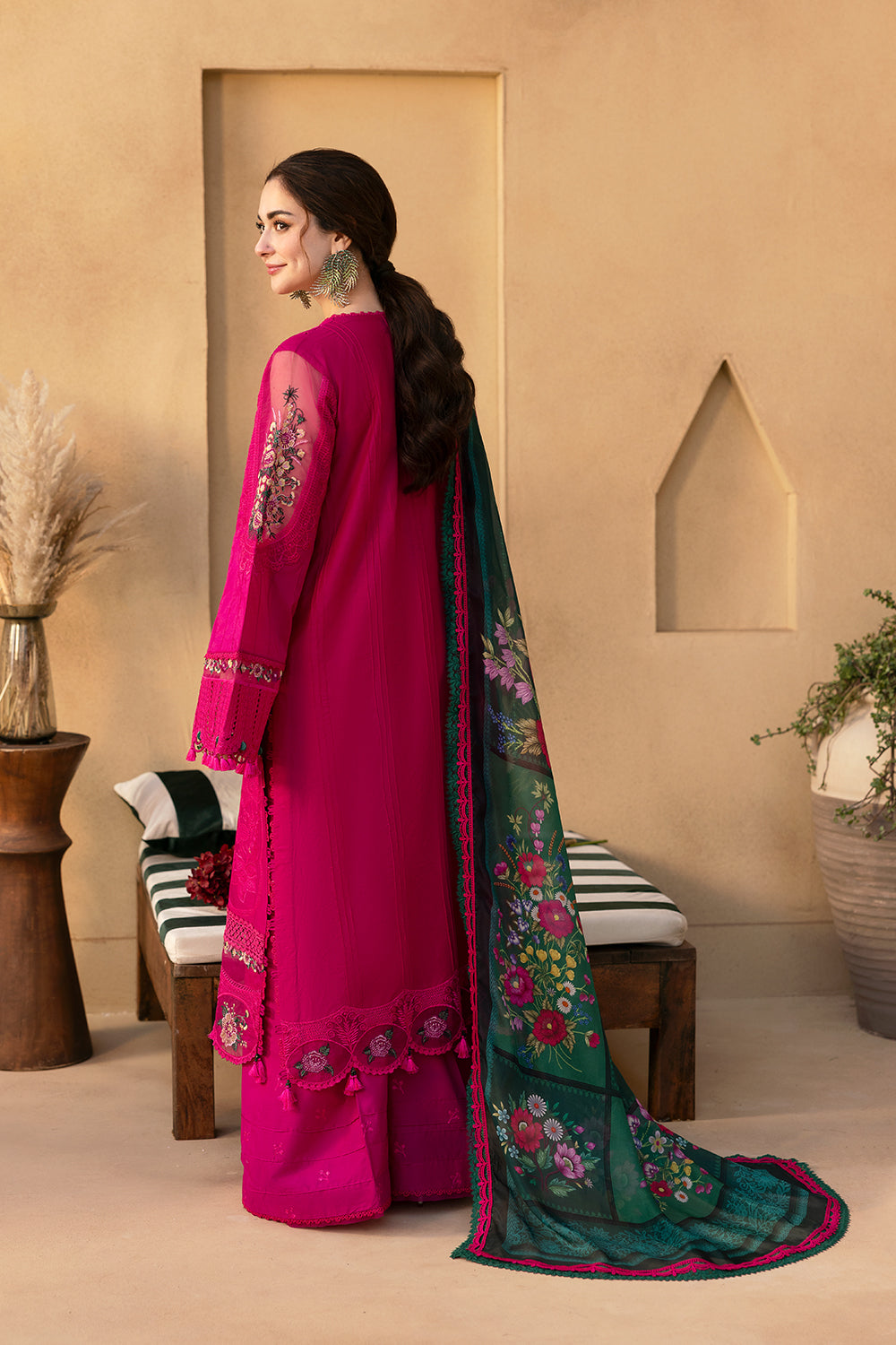 Saira Rizwan | Luxury Lawn 25 | ELODIE-SRL25-04 - by - Libasekhas UK - Registered Vendor of : Saira Rizwan - 100% Original Designer Dresss