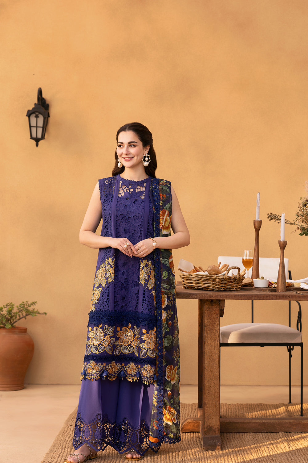 Saira Rizwan | Luxury Lawn 25 | AIMEE-SRL25-01 - by - Libasekhas UK - Registered Vendor of : Saira Rizwan - 100% Original Designer Dresss