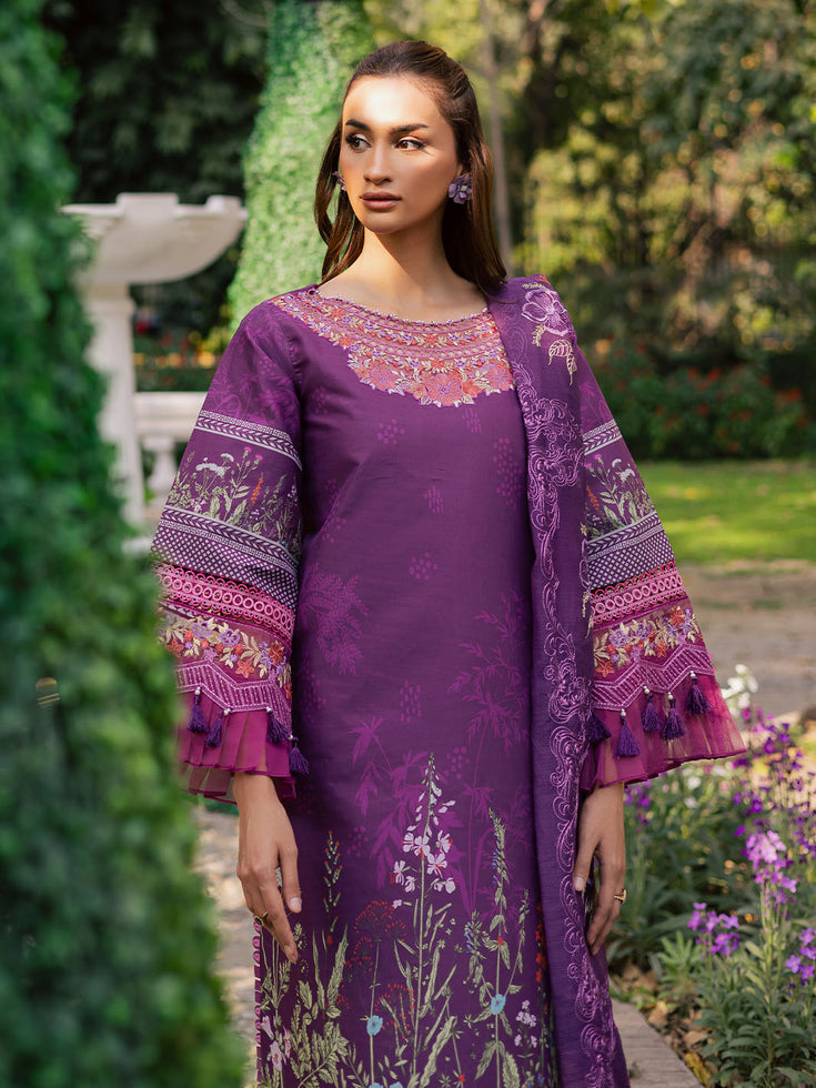 Parishay | IVY Bloom V2 Lawn | BLOOM-07 - by - Libasekhas UK - Registered Vendor of : Parishay - 100% Original Designer Dresss
