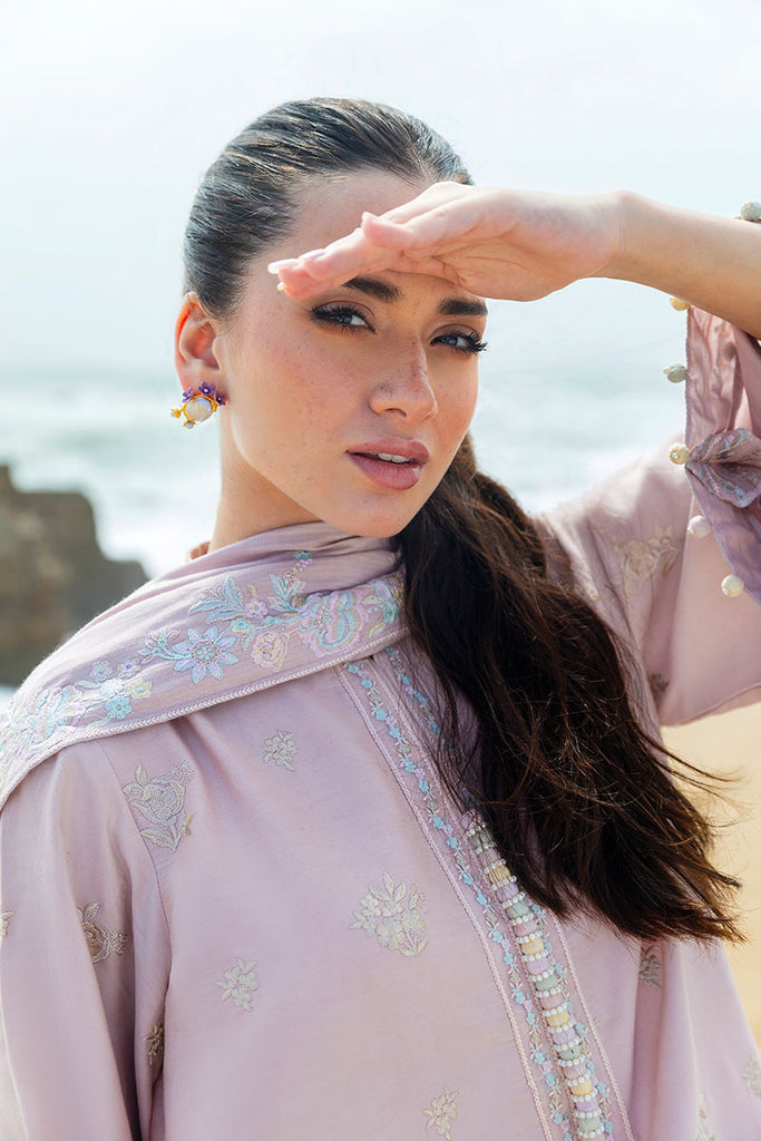 Cross Stitch | Cotton Satin 25 | BLOSSOM TINT - by Libasekhas UK - Registered Vendor of : Cross Stitch - 100% Original Designer Dress