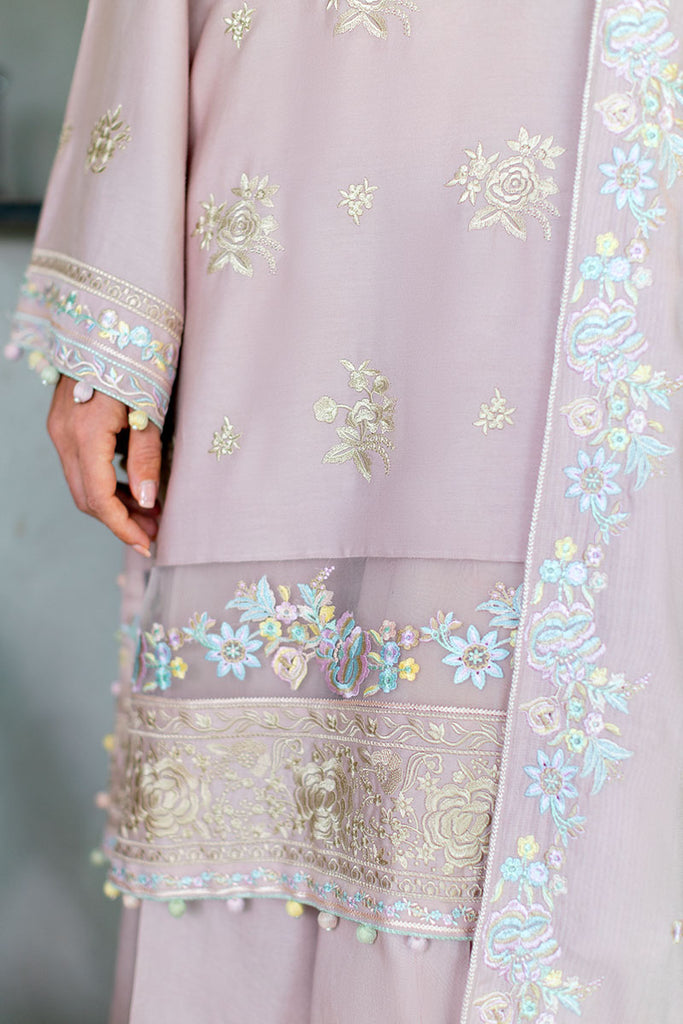 Cross Stitch | Cotton Satin 25 | BLOSSOM TINT - by Libasekhas UK - Registered Vendor of : Cross Stitch - 100% Original Designer Dress