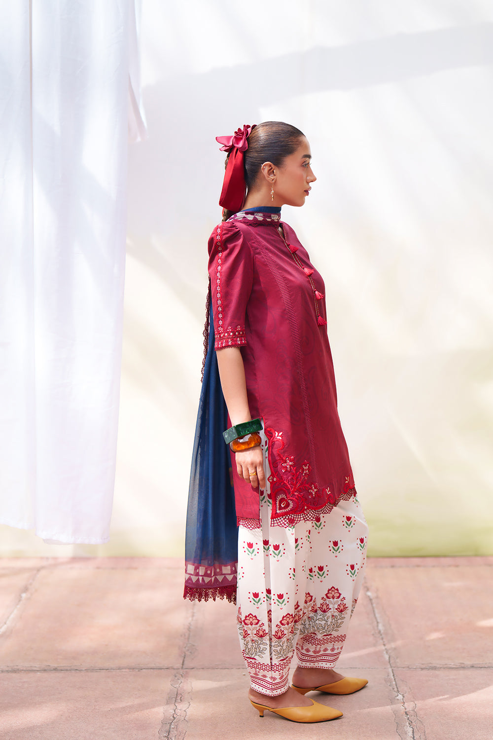 Saira Rizwan | Laanem SS 26 | ELOWEN-B - SRL26-08 - by Libasekhas UK - Registered Vendor of : Saira Rizwan - 100% Original Designer Dress