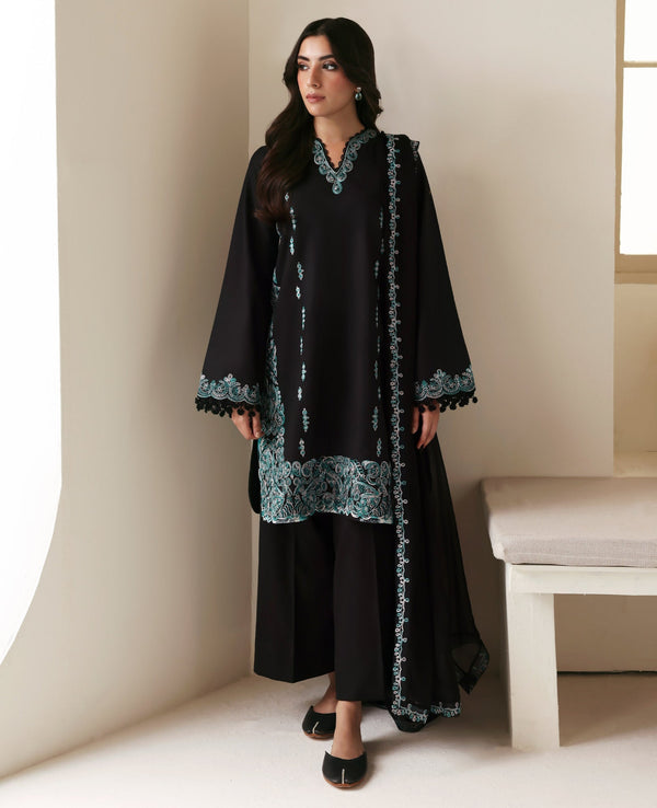 Republic Womenswear | Basics Pre Fall 25 | Noire - by Libasekhas UK - Registered Vendor of : Republic Womenswear - 100% Original Designer Dress