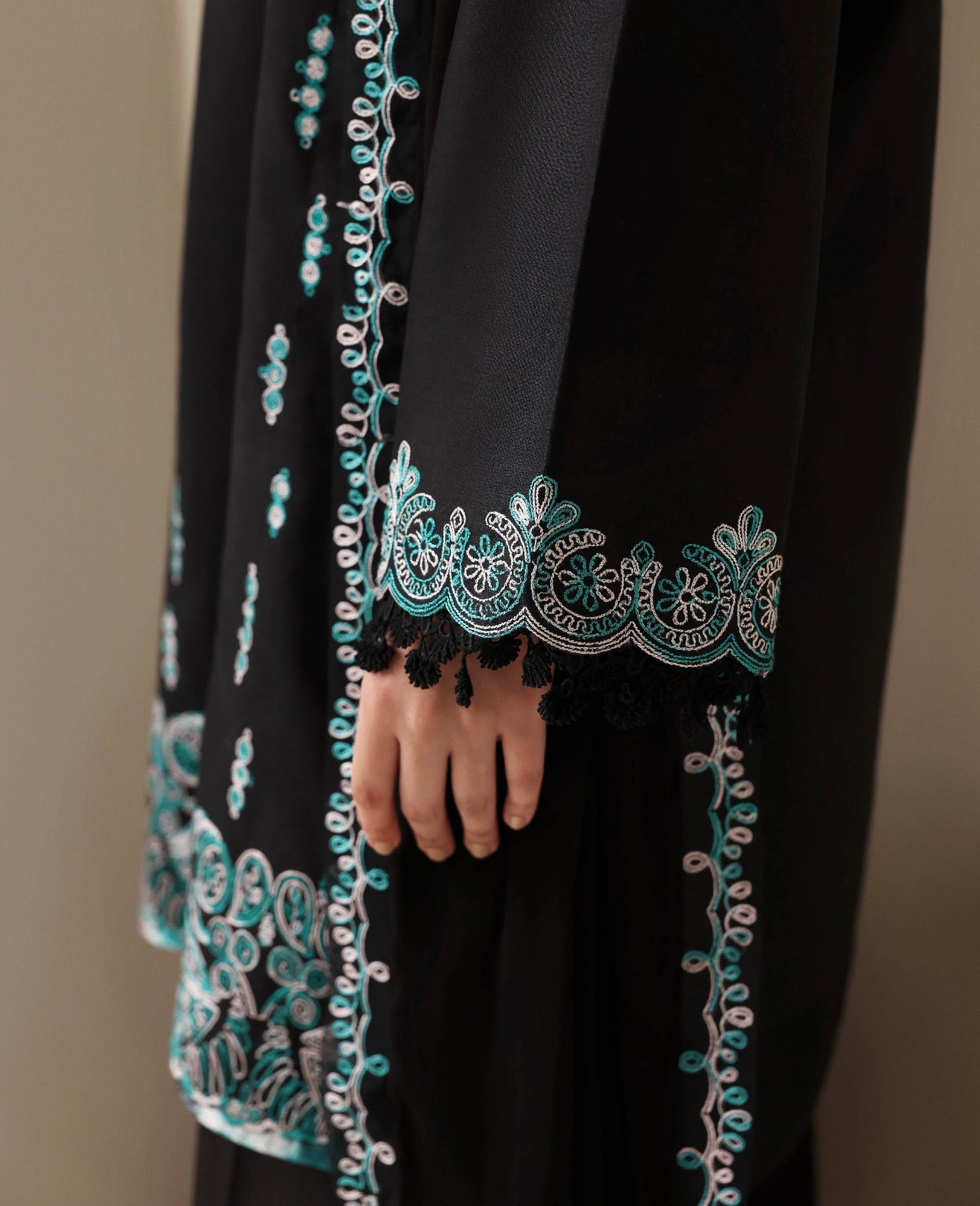 Republic Womenswear | Basics Pre Fall 25 | Noire - by Libasekhas UK - Registered Vendor of : Republic Womenswear - 100% Original Designer Dress