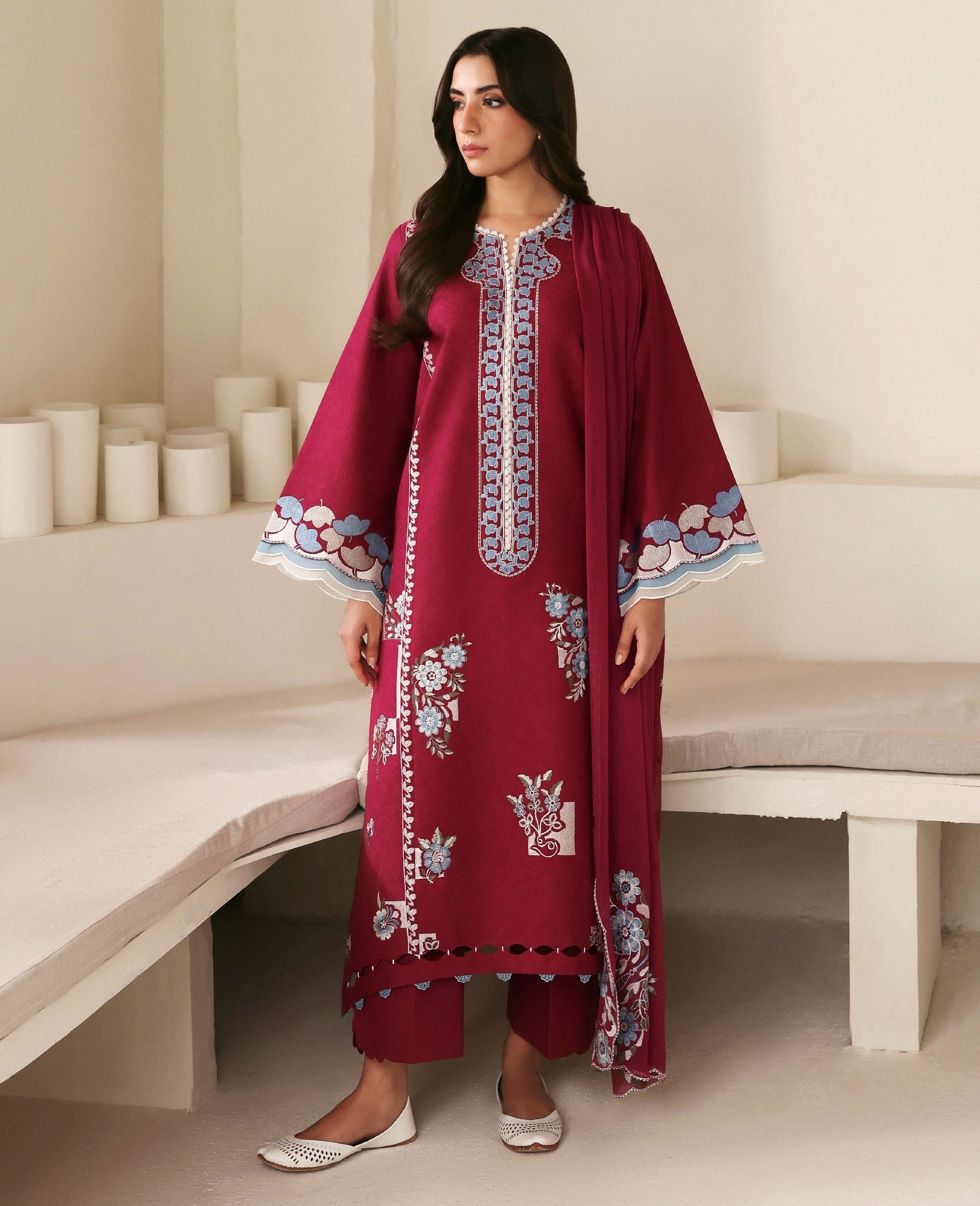 Republic Womenswear | Basics Pre Fall 25 | Fleurine - by Libasekhas UK - Registered Vendor of : Republic Womenswear - 100% Original Designer Dress