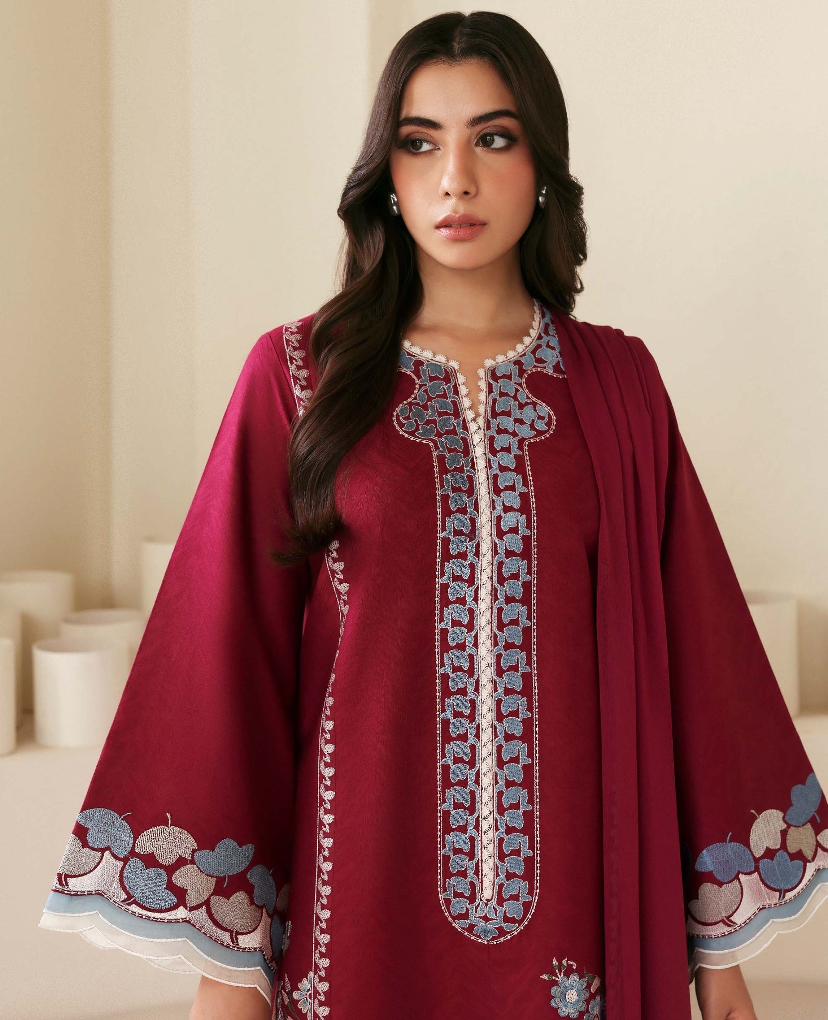 Republic Womenswear | Basics Pre Fall 25 | Fleurine - by Libasekhas UK - Registered Vendor of : Republic Womenswear - 100% Original Designer Dress