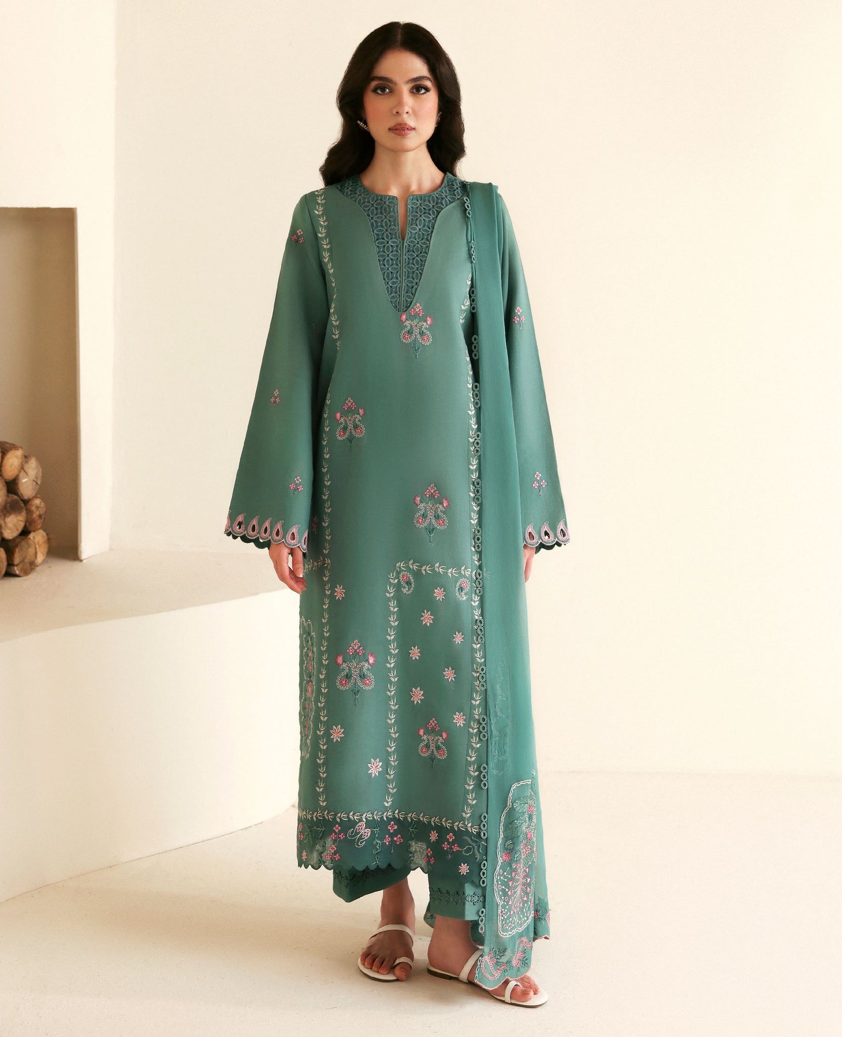 Republic Womenswear | Basics Pre Fall 25 | Solene - by Libasekhas UK - Registered Vendor of : Republic Womenswear - 100% Original Designer Dress