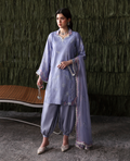 Republic Womenswear | Basics Pret | Cornflower Blue - by Libasekhas UK - Registered Vendor of : Republic Womenswear - 100% Original Designer Dress
