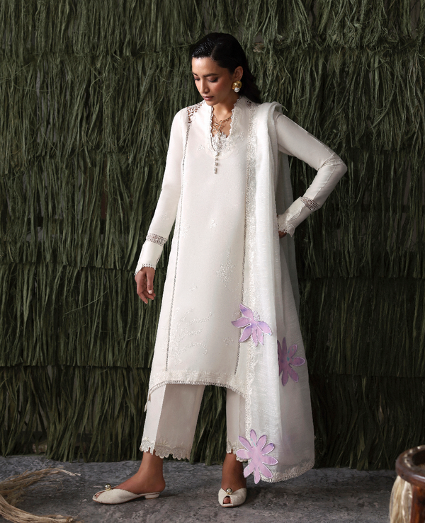Republic Womenswear | Basics Pret | White Swan - by Libasekhas UK - Registered Vendor of : Republic Womenswear - 100% Original Designer Dress