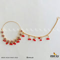 Bride Nose Ring-0010 - by - Libasekhas UK - Registered Vendor of : Zeesy - 100% Original Designer Dresss